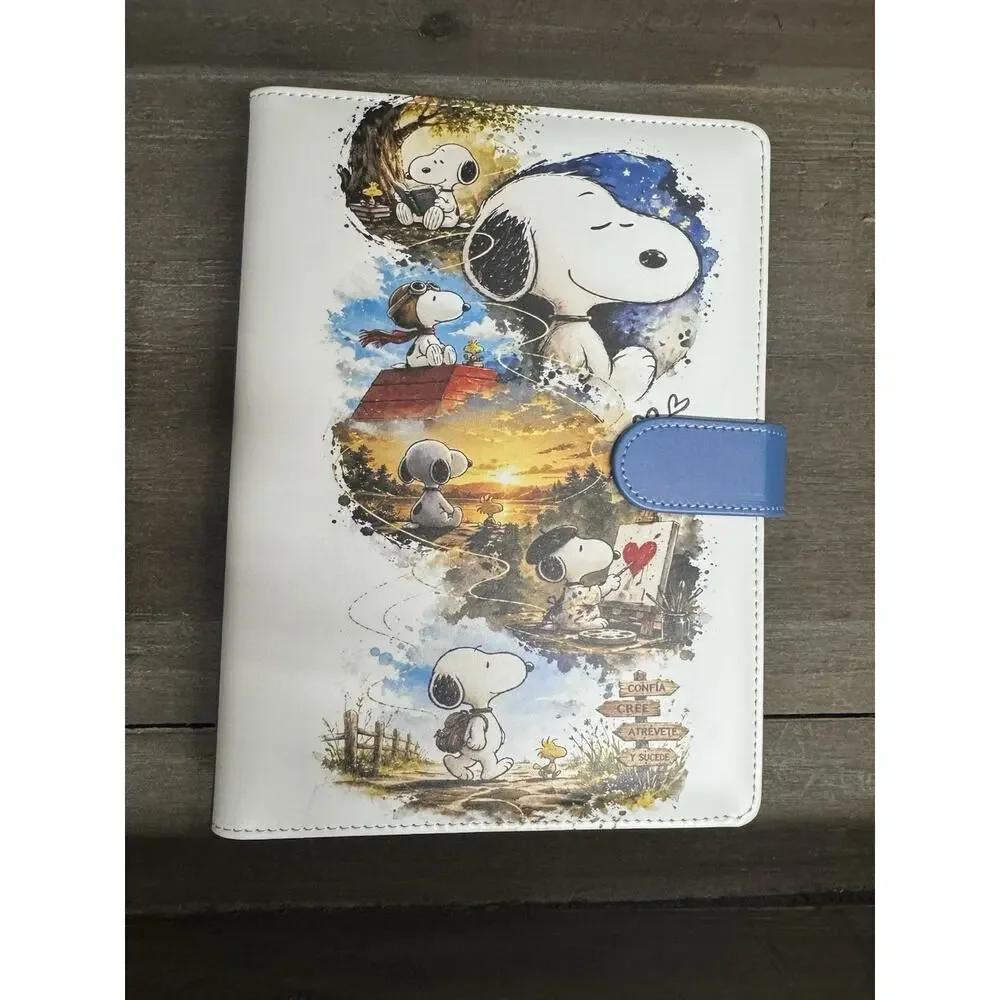 Peanuts Snoopy A5 Binder w/ matching paper